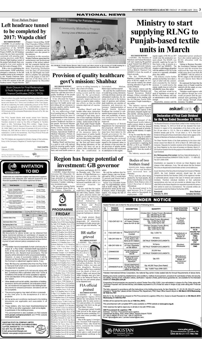 BRePaper Feb 19, 2016 Page National News Page 5