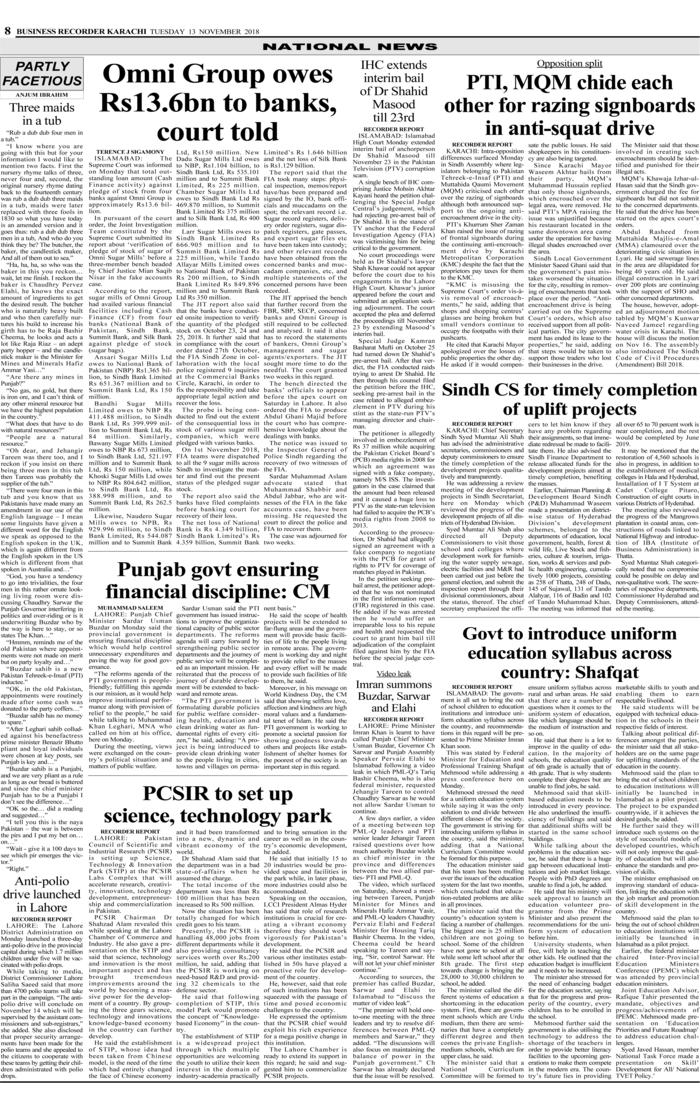 BRePaper Nov 13, 2018 Page Editorial Page 18