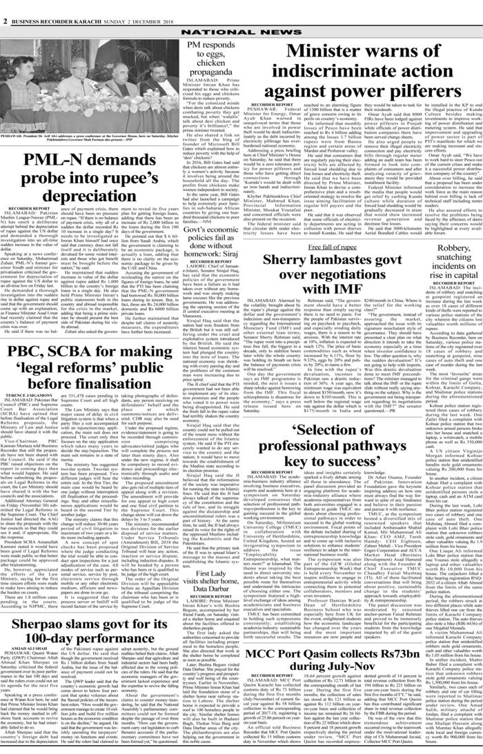 BRePaper Dec 02, 2018 Page Front Page 1