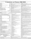 Comments Finance Bill Page 12