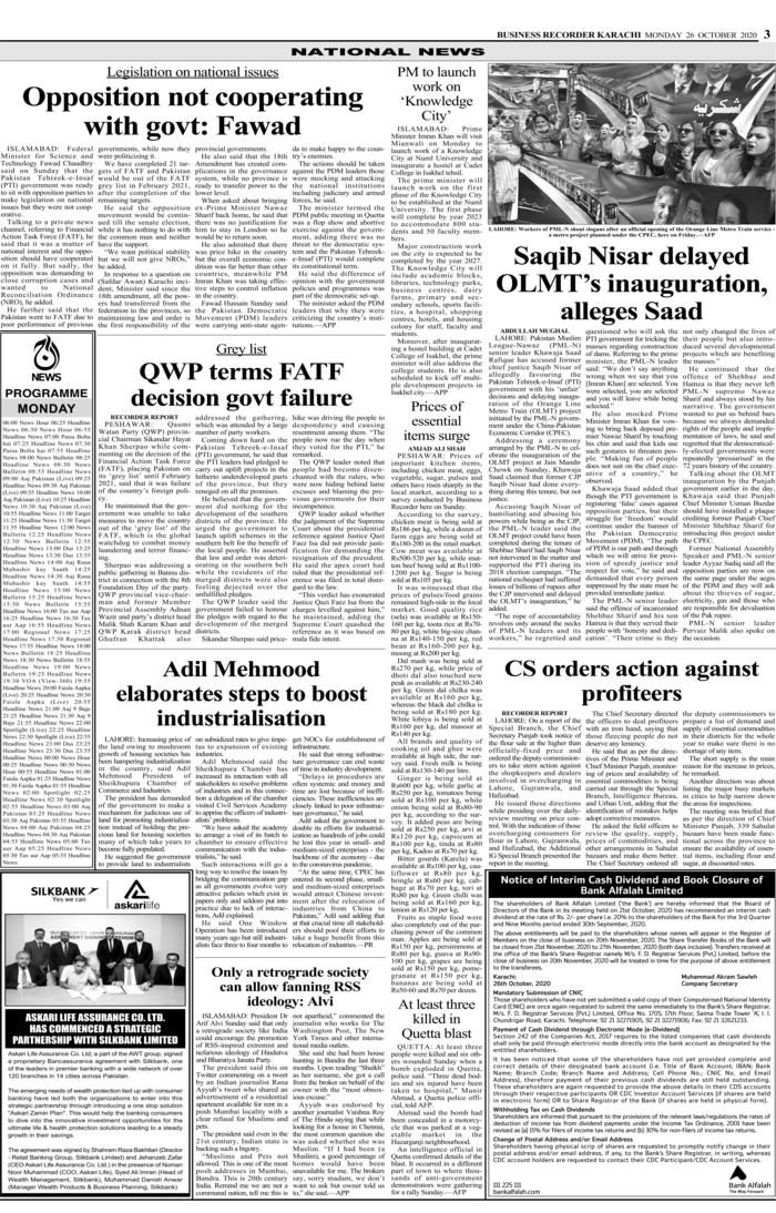 BRePaper Oct 26, 2020 Page Editorial Page 10