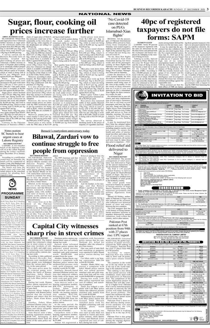 BRePaper Dec 27, 2020 Page National News Page 2