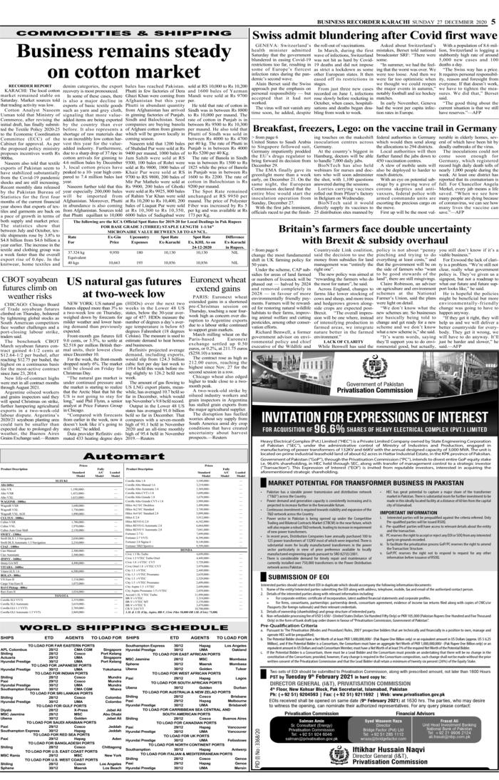 BRePaper Dec 27, 2020 Page National News Page 2