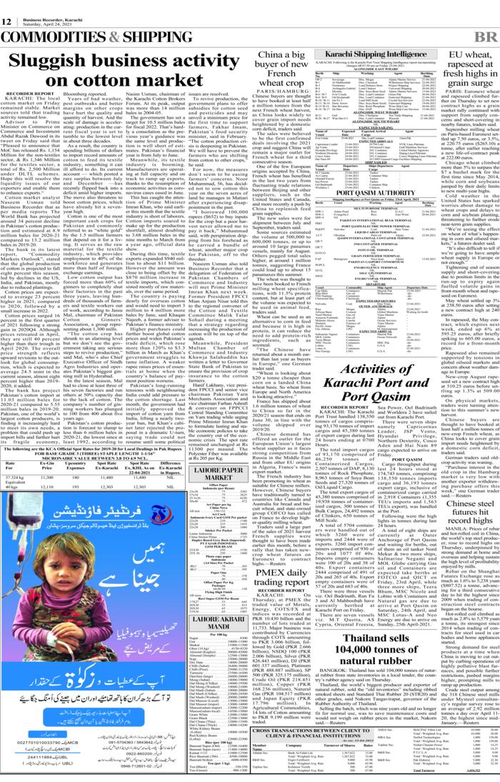 BRePaper Apr 24, 2021 Page Front Page 1