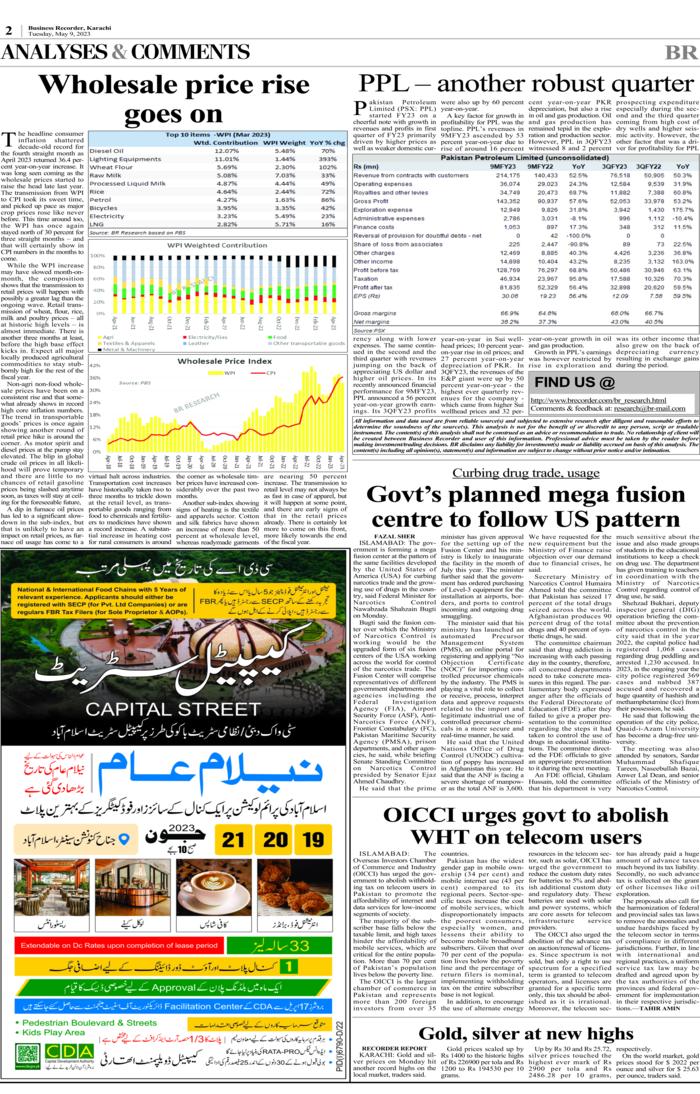 BRePaper May 09, 2023 Page Analyses and Comments Page 2